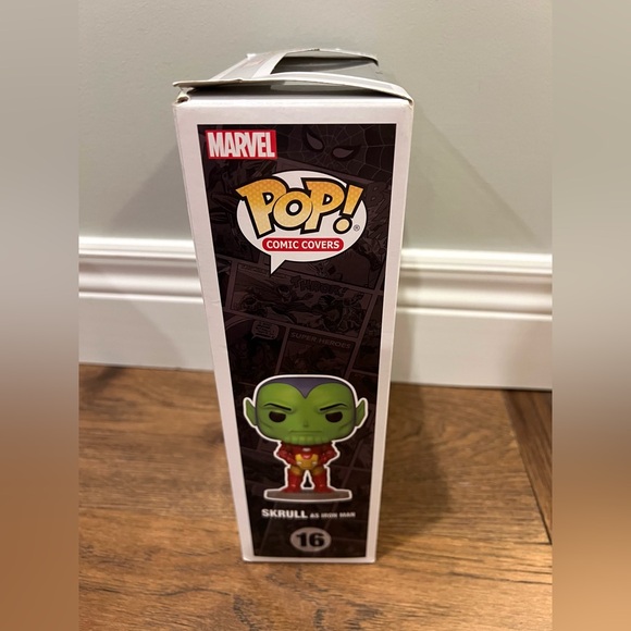Funko Pop! Comic Covers: Marvel - Skrull as Iron Man - Picture 6 of 9